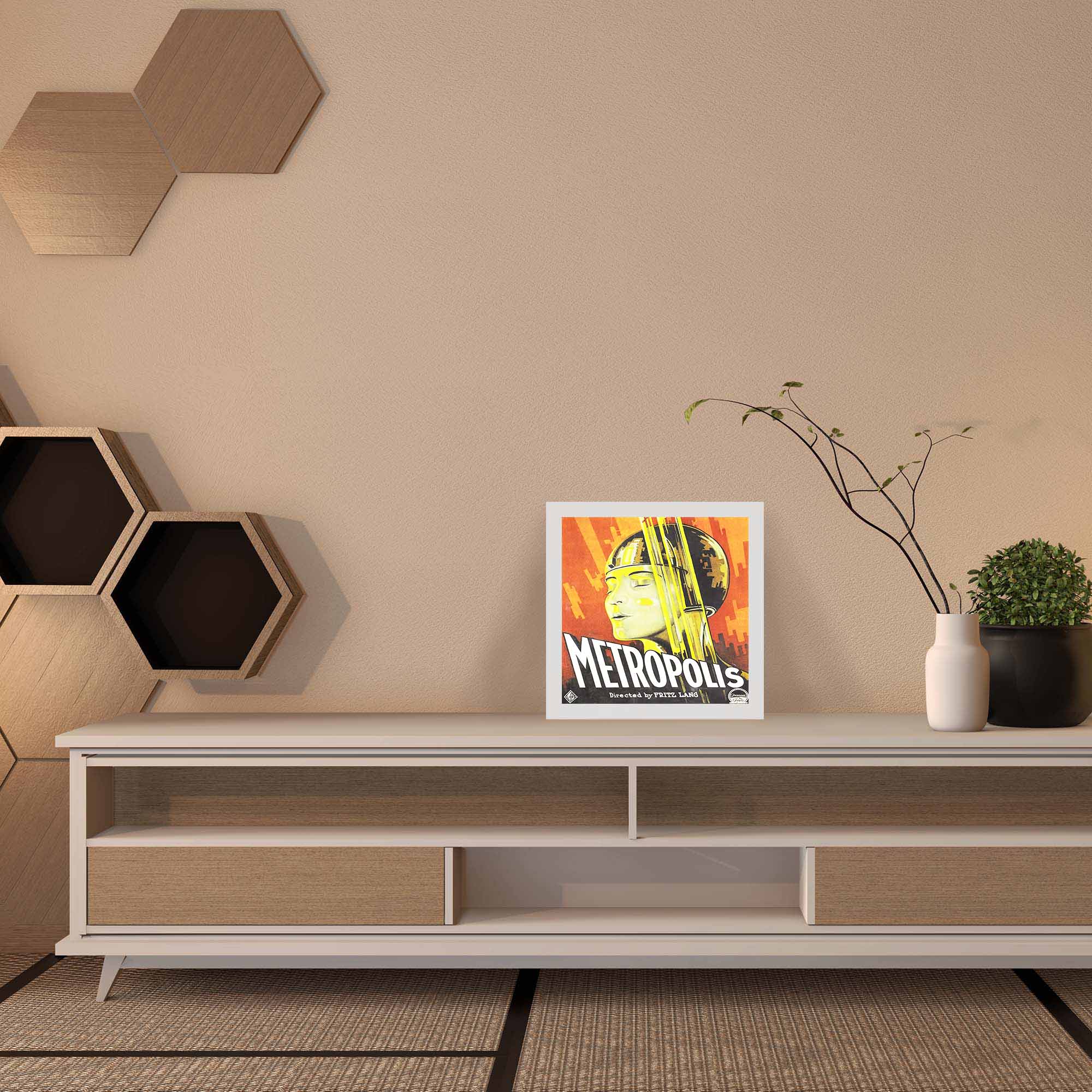 Lampe metropolis éteinte