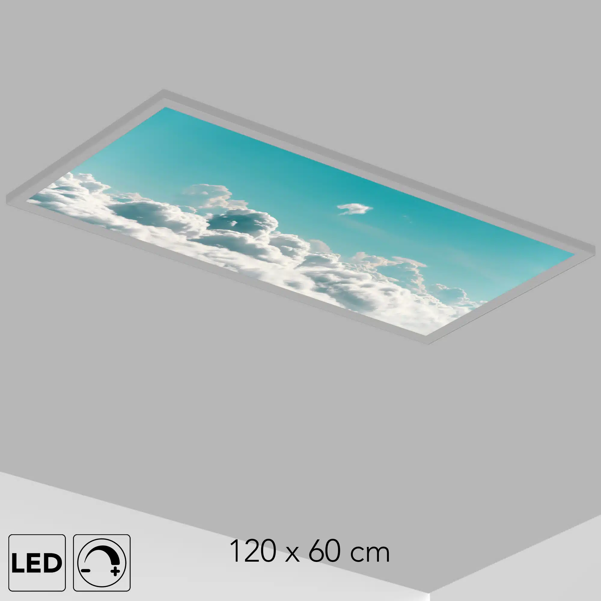 Plafonnier au dessus des nuages