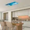 Plafonnier ensoleillé éteint