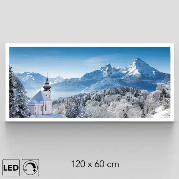 Applique murale montagnes bavaroises