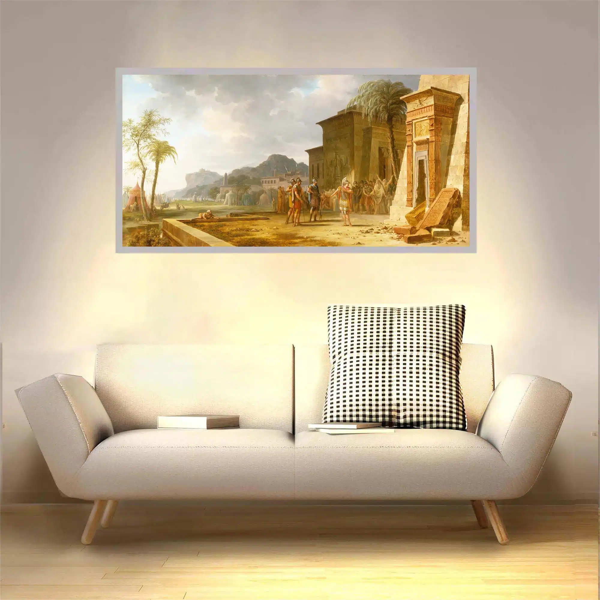 Applique murale Alexandre le Grand allumée Applique murale Alexandre le Grand allumée