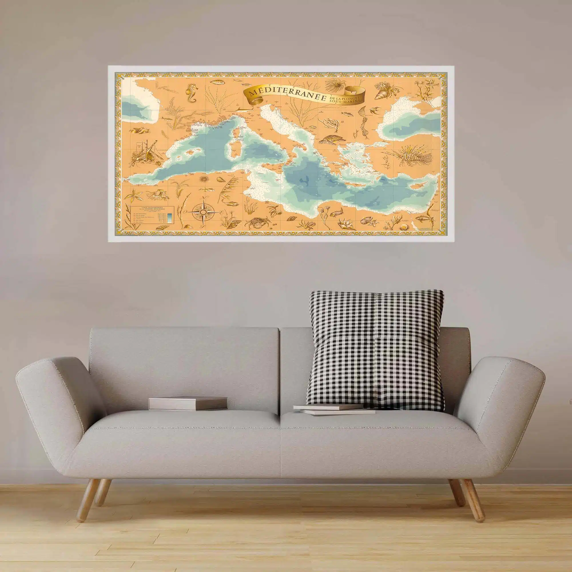 Applique murale Méditerranée éteinte